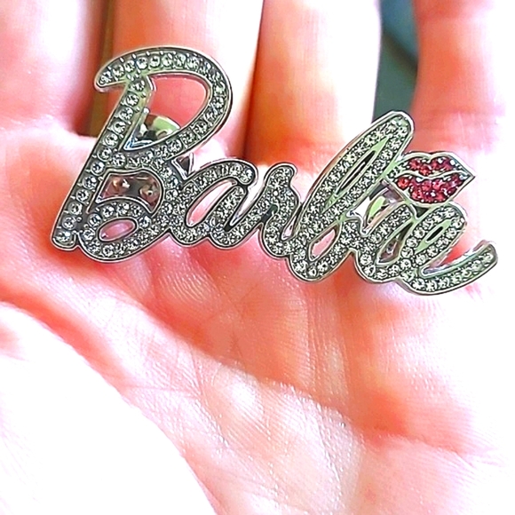 Barbie Rhinestone Pin / Brooch - Picture 7 of 14